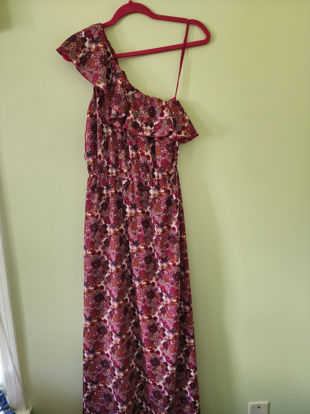 Liberty of London for Target One-Shoulder Floral Maxi Dress